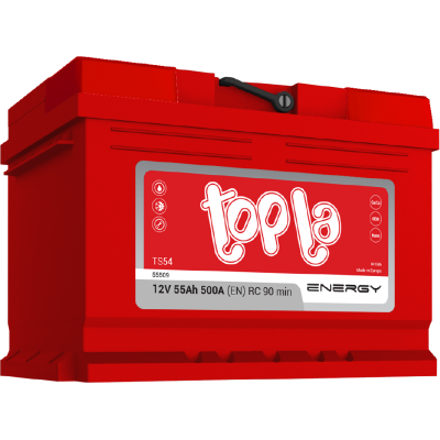  TOPLA ENERGY TS54 AKUMULATOR 12V 55Ah D